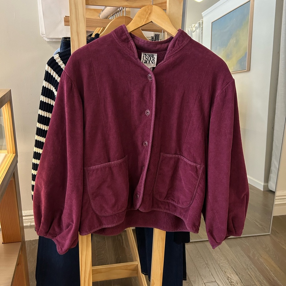 NWT Prairie Underground ‘Regine’ cotton cord jacket